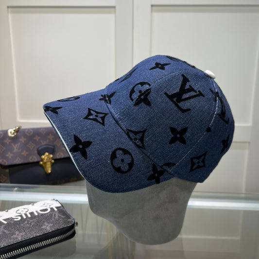 LV Print Denim CAP