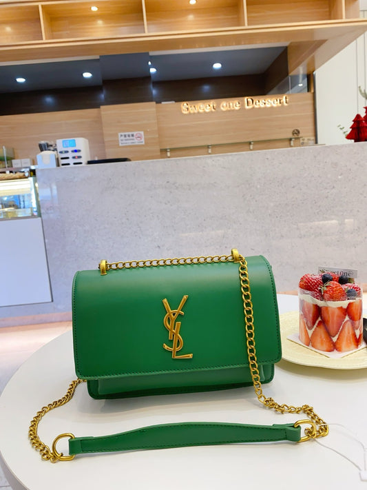 YSL EMERALD - Sunset Medium Bag