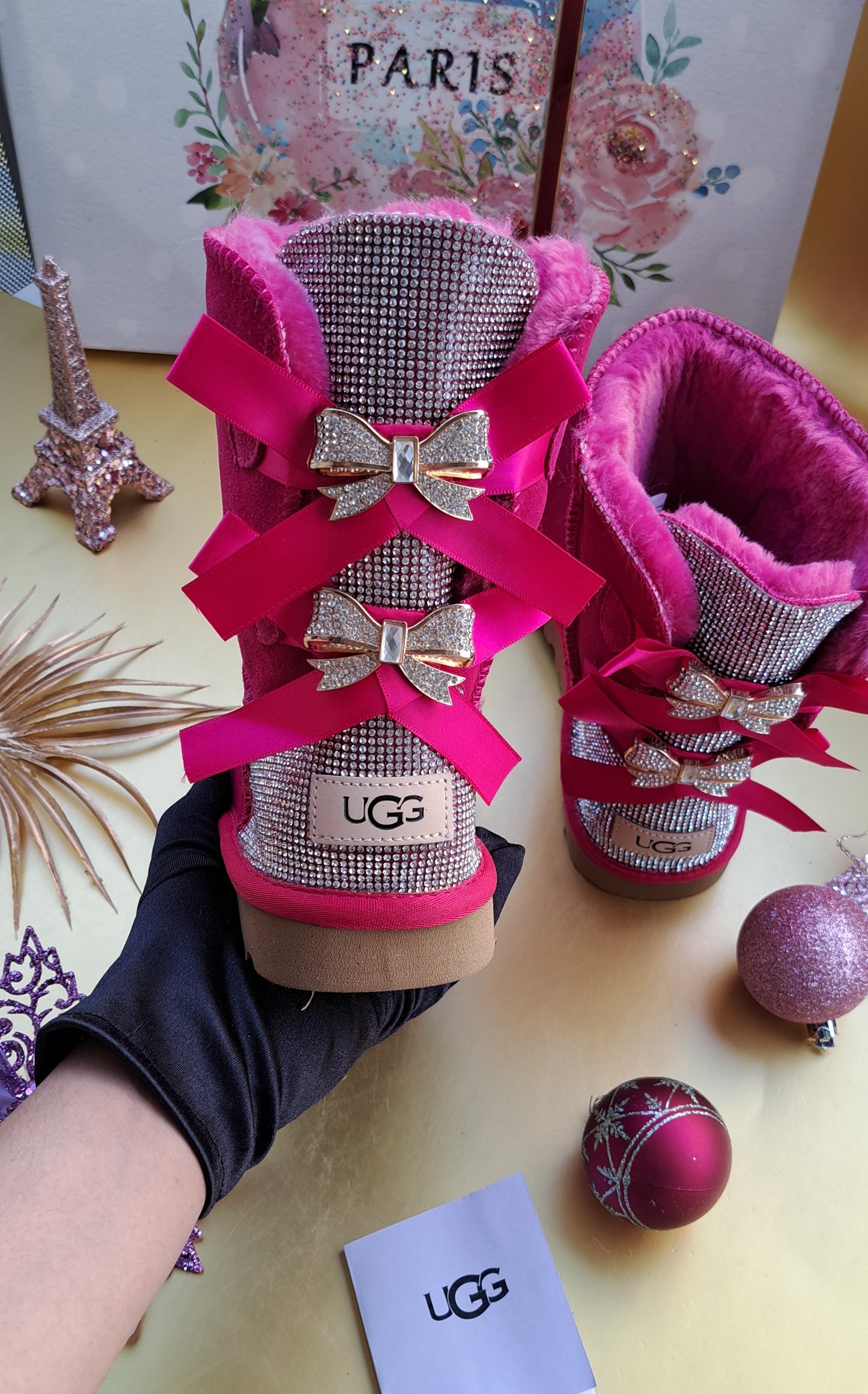 UGG RHINESTONE HOT PINK / FUSHIA