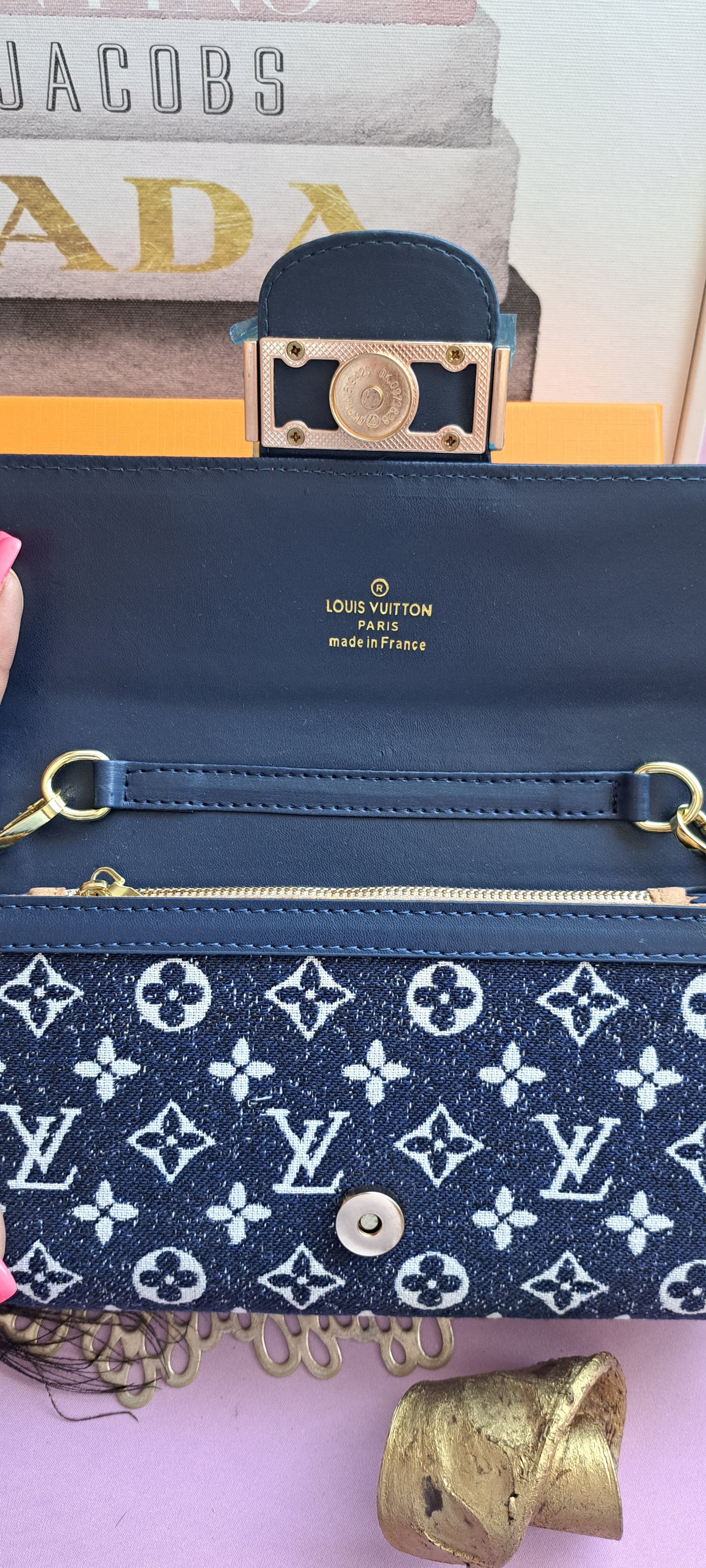 LV DEMIM CROSSBODY