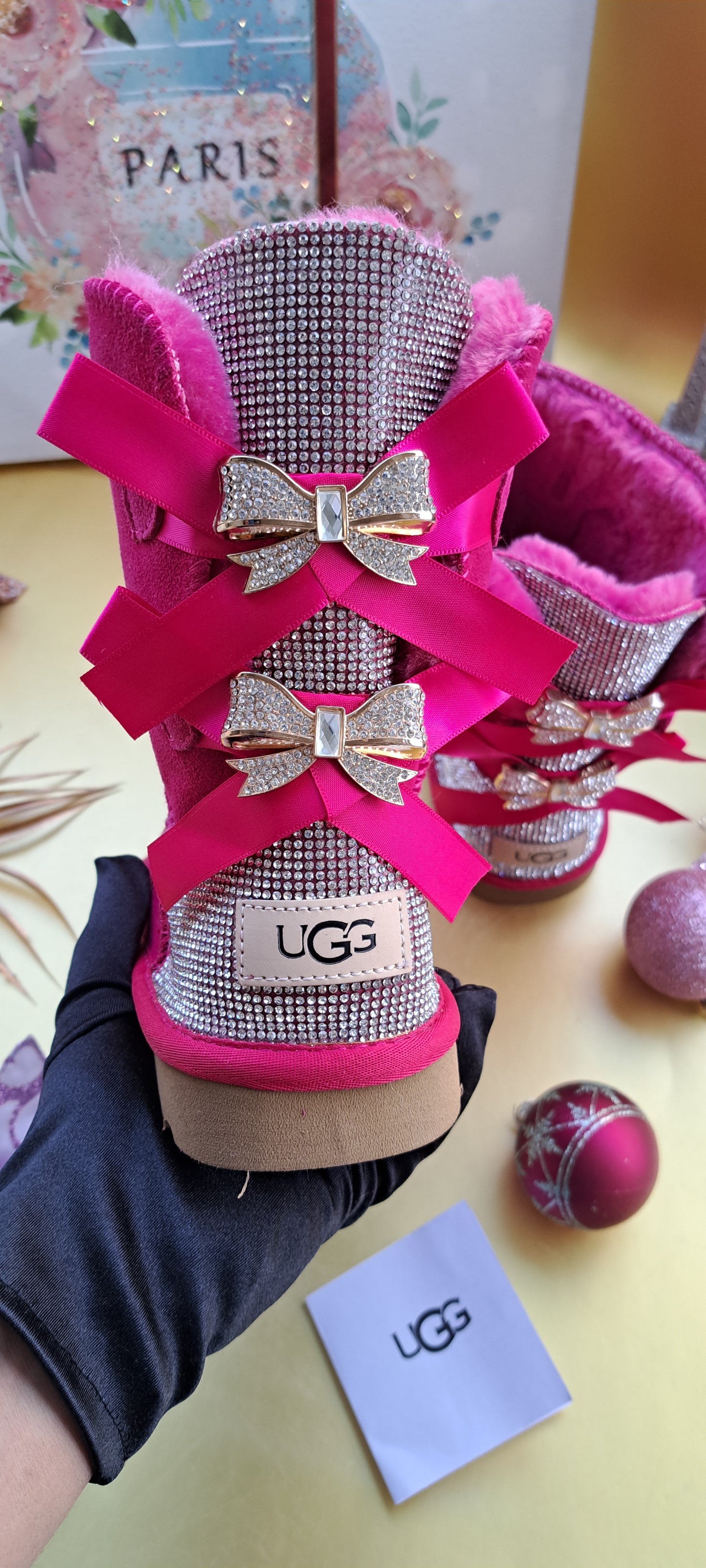 UGG RHINESTONE HOT PINK / FUSHIA