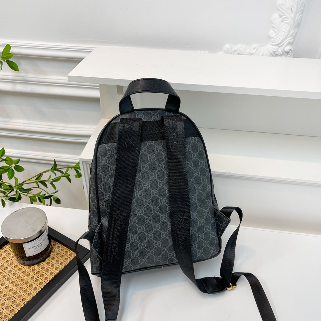 GG Backpack - Black Monogram