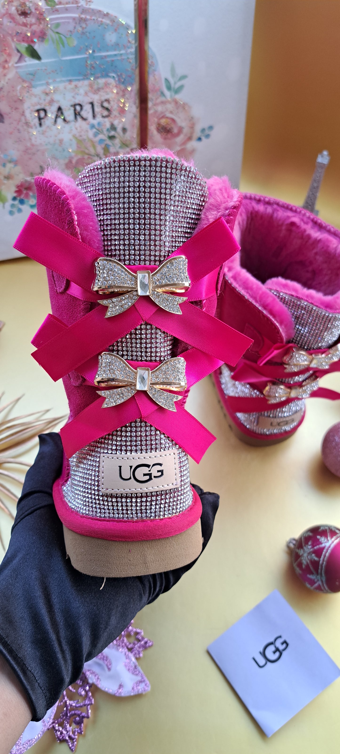 UGG RHINESTONE HOT PINK / FUSHIA