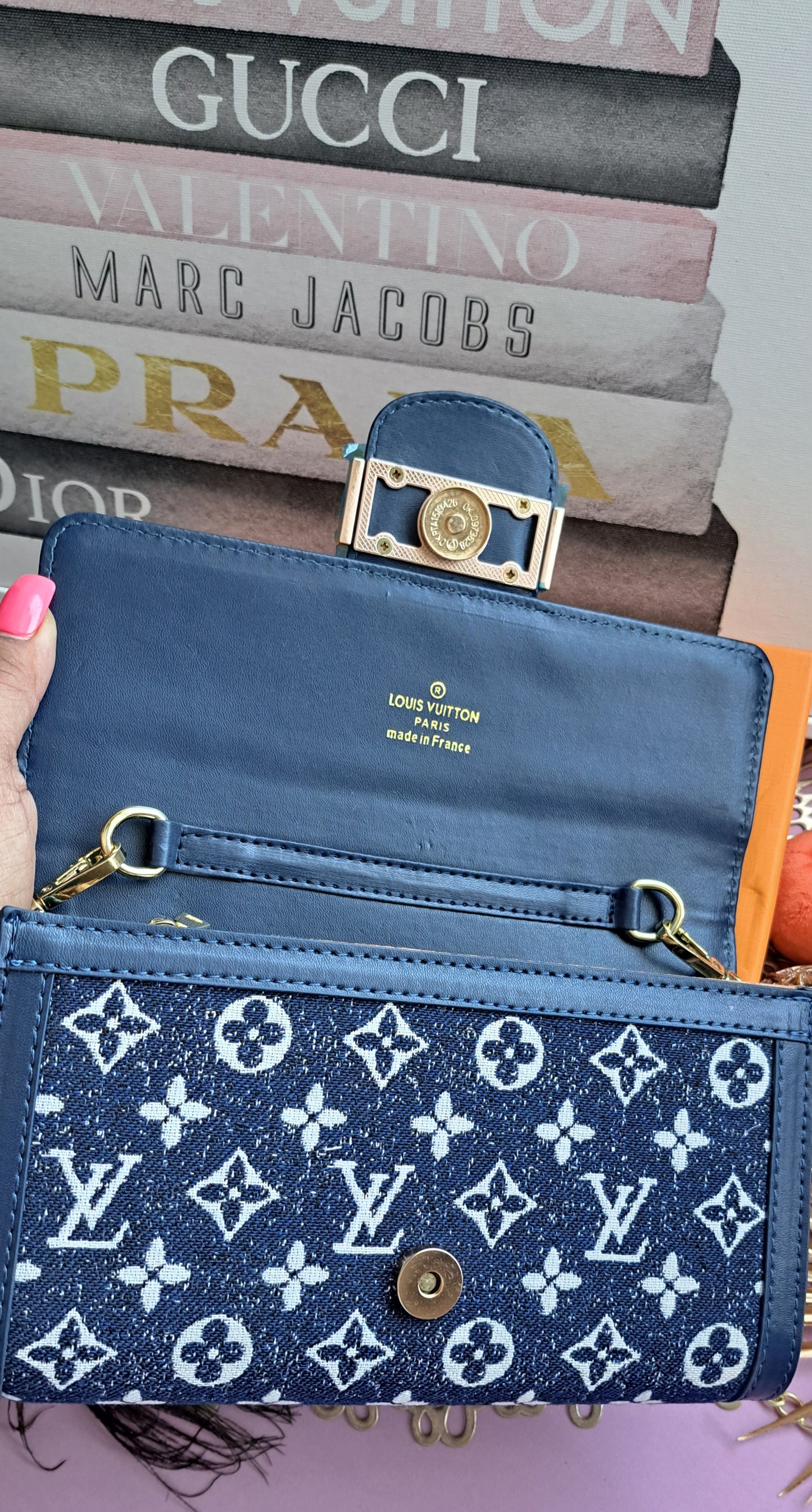 LV DEMIM CROSSBODY