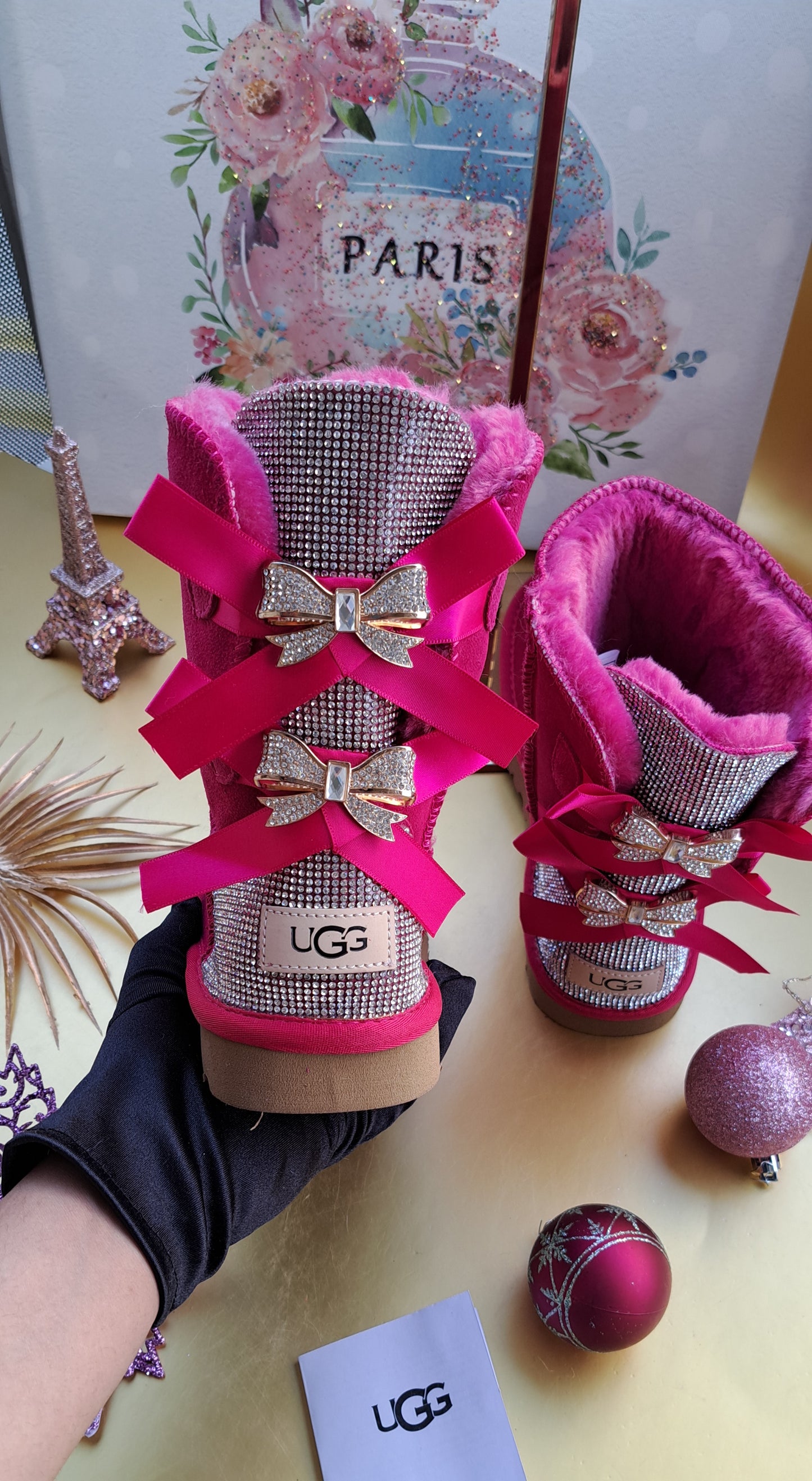 UGG RHINESTONE HOT PINK / FUSHIA